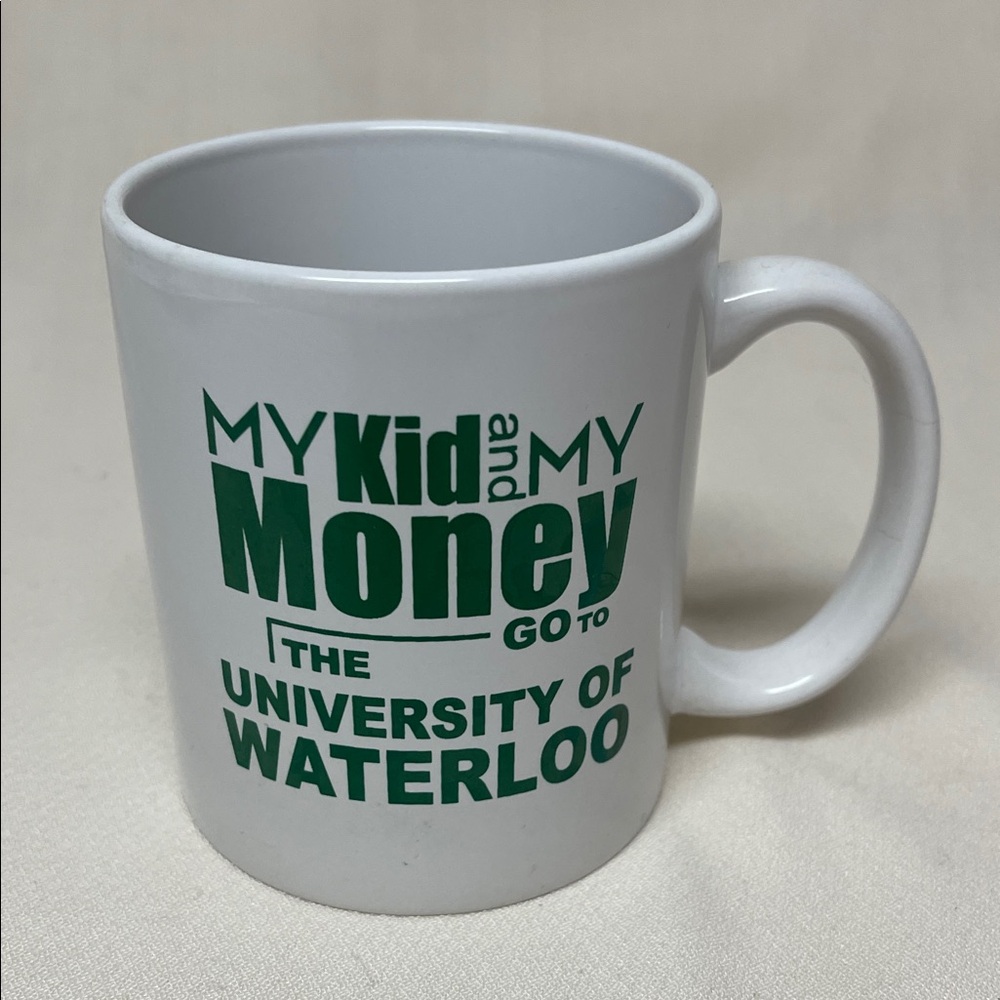 University of Waterloo White Mug